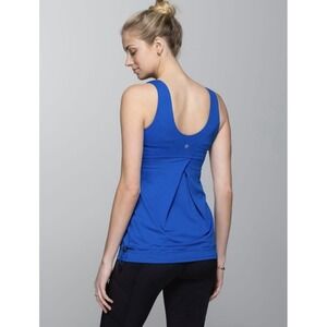 Lululemon Tame Me Tank Baroque Blue Women's Size 4